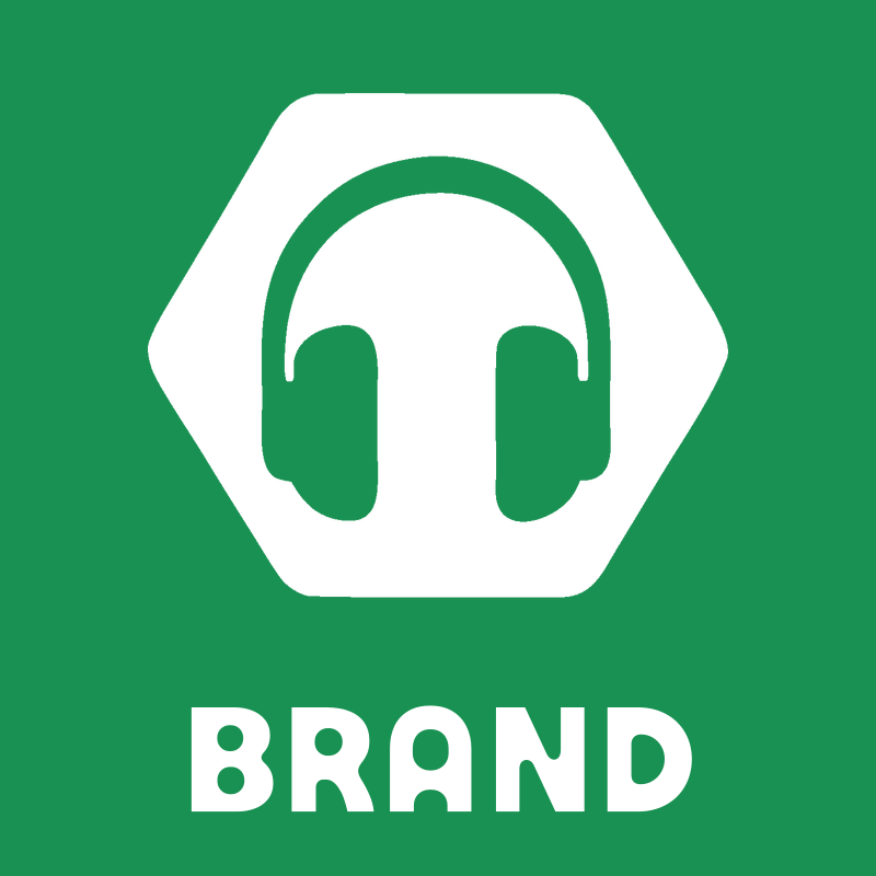 Negative Space Hexagon Headphones Mark preview