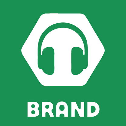 Negative Space Hexagon Headphones Mark preview