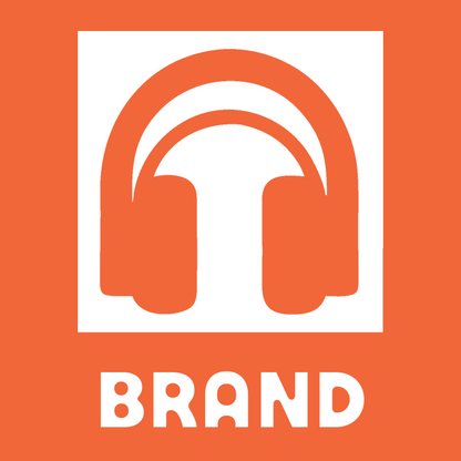 Bold Inverted Square Headphones Mark preview