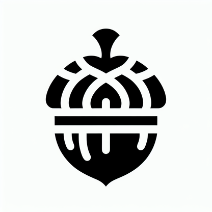 Abstract Acorn Logo