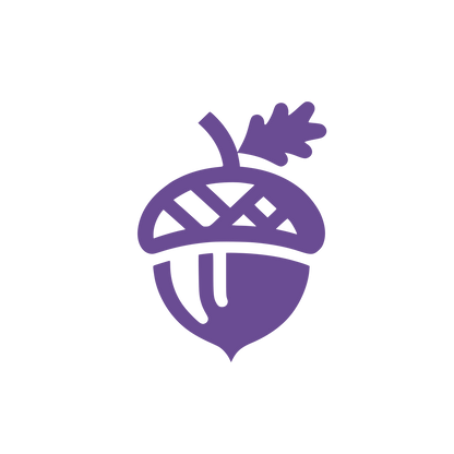 Acorn Logo #6A4C93
