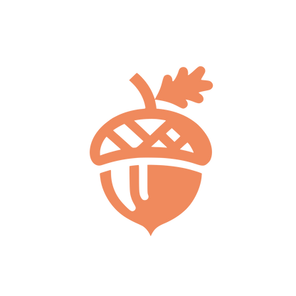 Acorn Logo #F08A5D