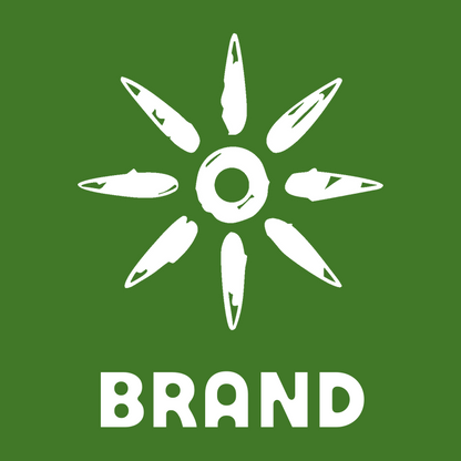 Hand-Drawn Bullet Ray Sun Gear Mark preview
