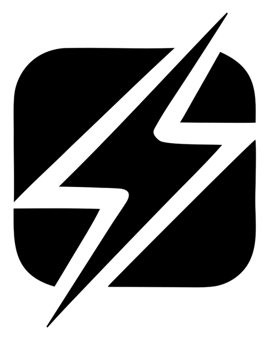 Layered Overlap Double Strike App Icon