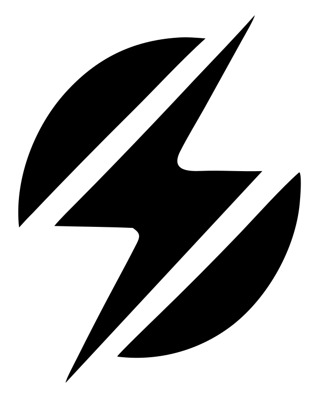 Sliced Sphere Lightning Strike Power Mark