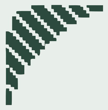 Pixel Art Retro Satellite Dish Mark #e8efe9/#2d4a3e