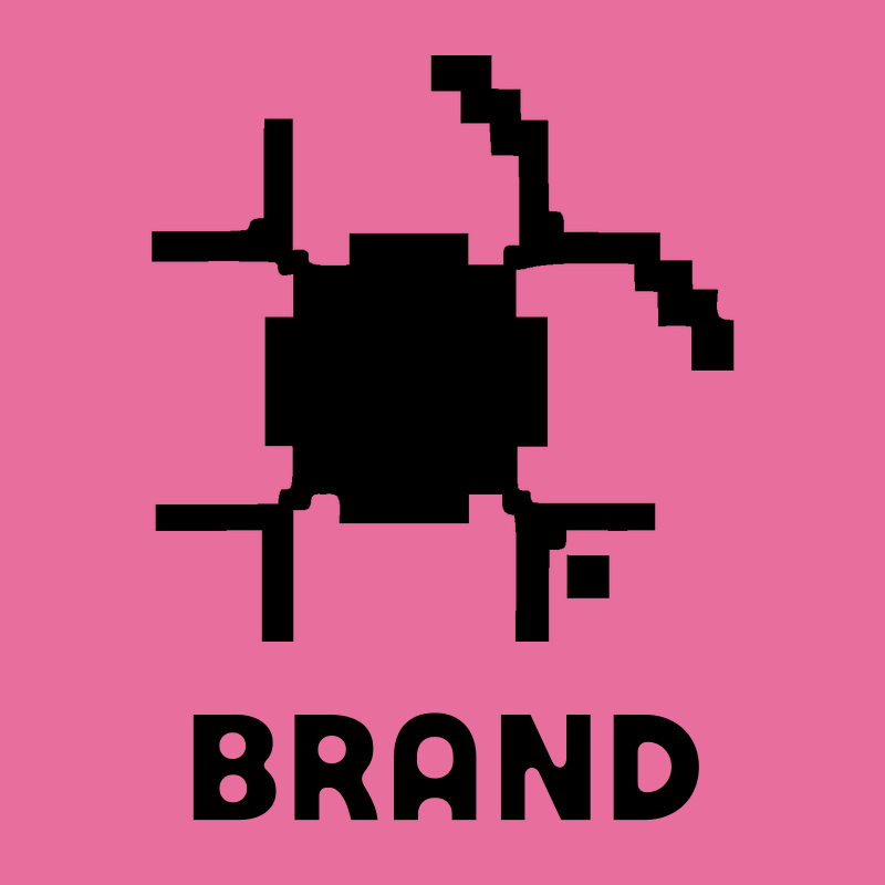 8-Bit Blocky Space Satellite Crest preview