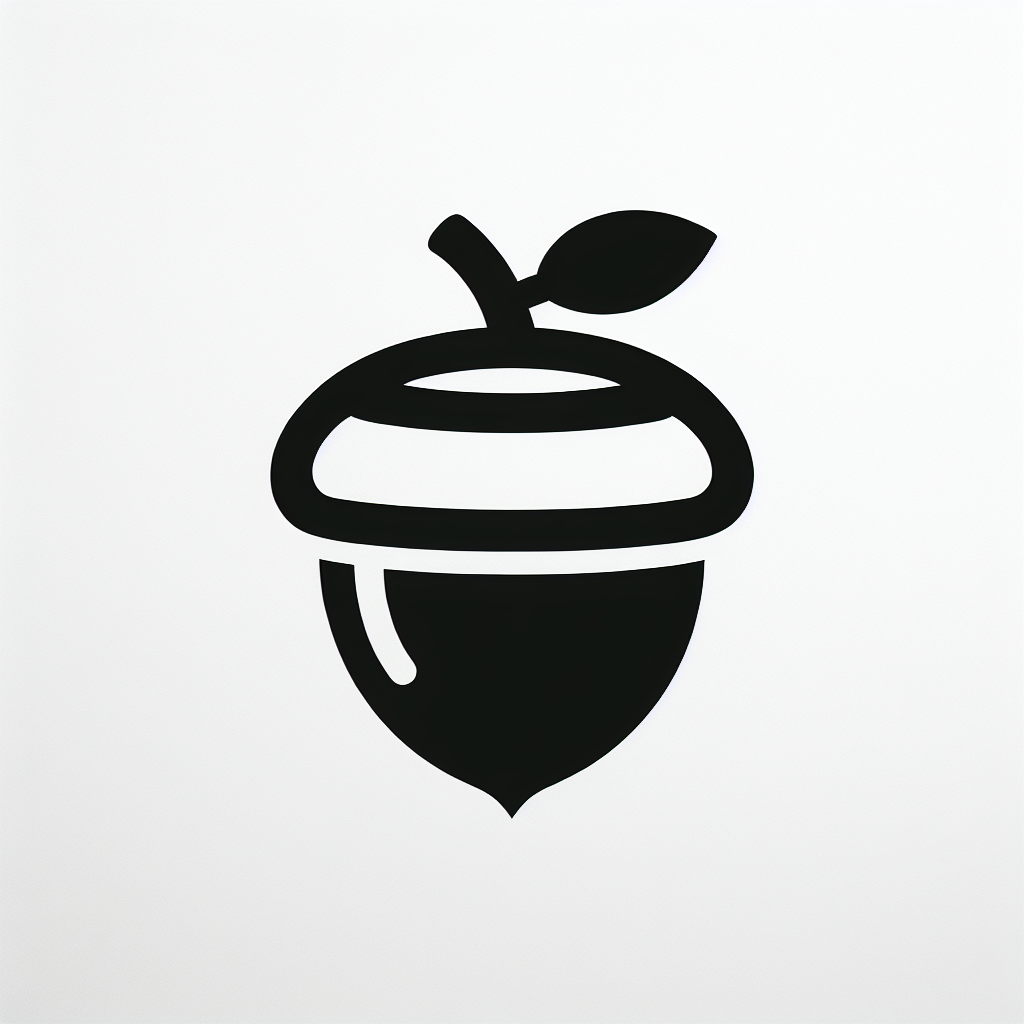 Acorn Swirl Logo