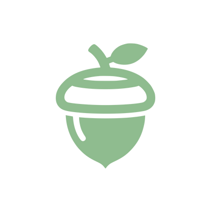 Acorn Swirl Logo #8FBC8F