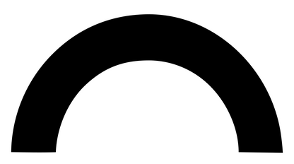 Coffee Cup Bold Logo Mark #ffffff/#000000