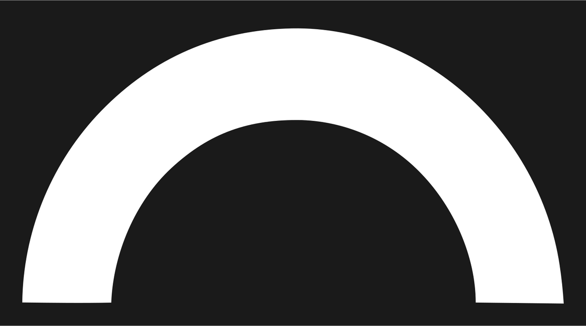 Coffee Cup Bold Logo Mark #1a1a1a/#ffffff