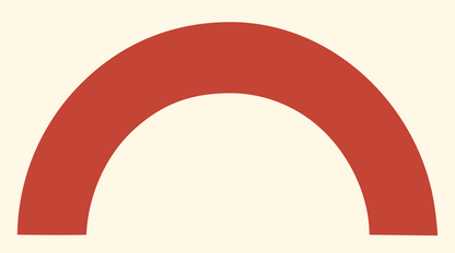 Coffee Cup Bold Logo Mark #fff8e7/#c44536