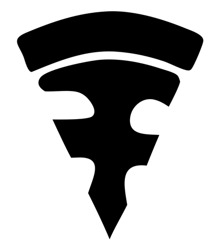 WiFi Signal Pizza Slice Logo