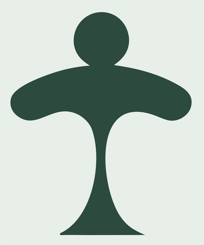 Pizza Slice Icon #e8efe9/#2d4a3e