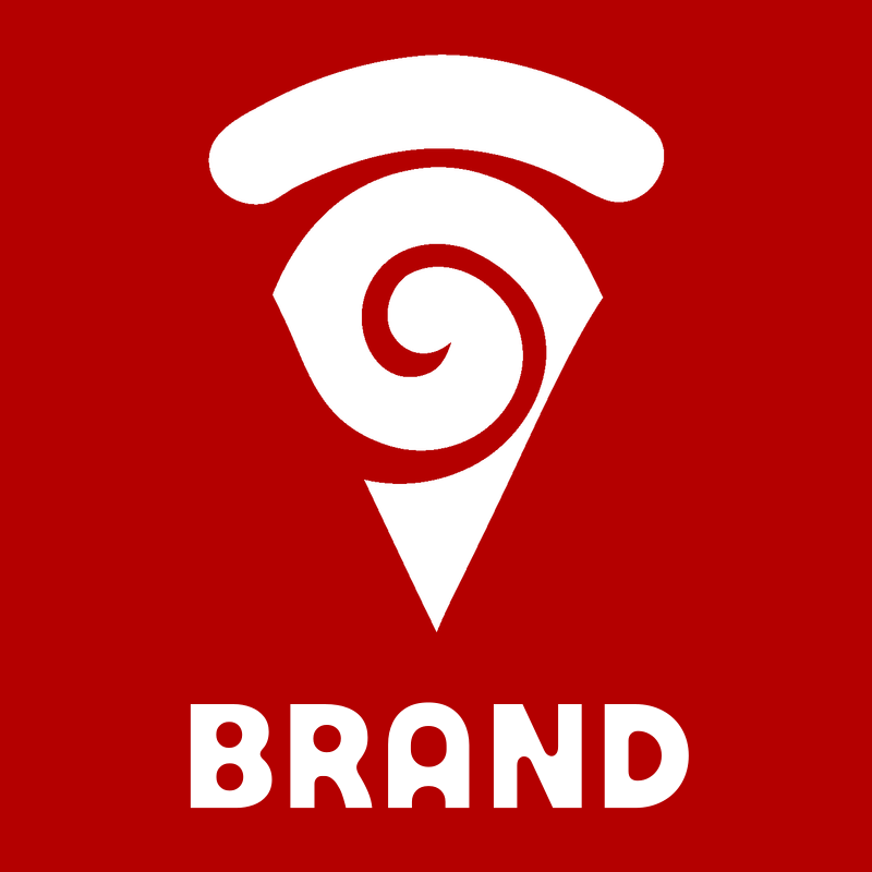 Bold Pictogram Spiral Swirl Pizza Slice Mark preview