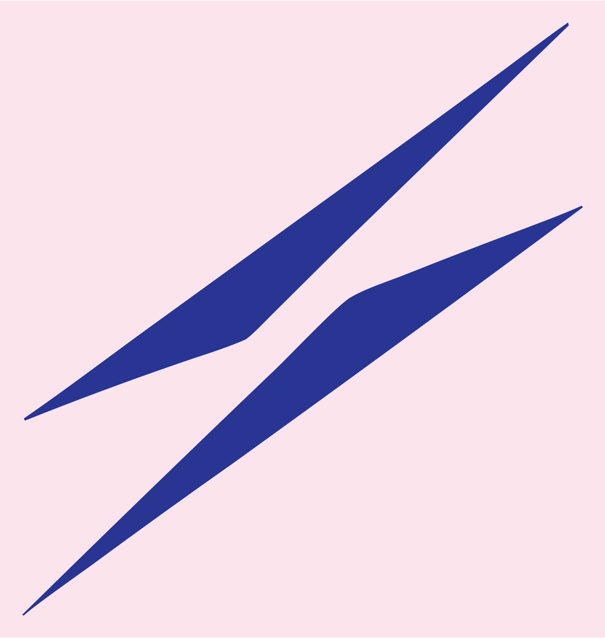 Dual Slash Claw Strike Mark #fce4ec/#283593