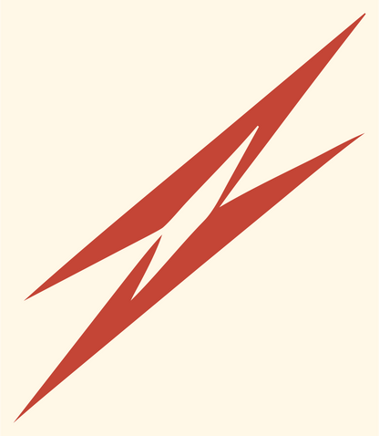 Slashed Diagonal Claw Strike Icon #fff8e7/#c44536
