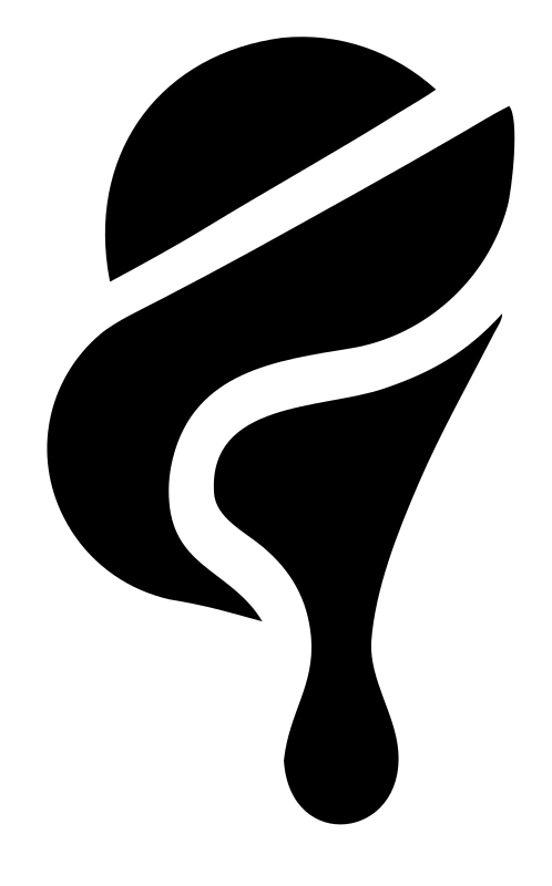 Ice Cream Cone Bold Logo
