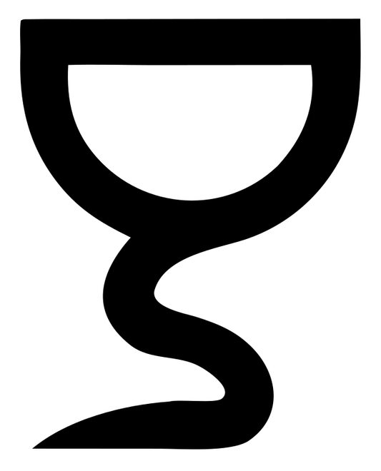 Fluid Serpentine Stem Goblet Mark
