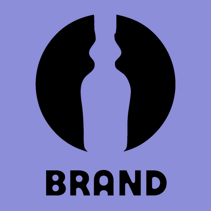 Dual Profile Face Illusion Bottle Emblem preview