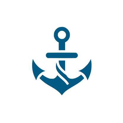 Anchor Logo Design #005A83