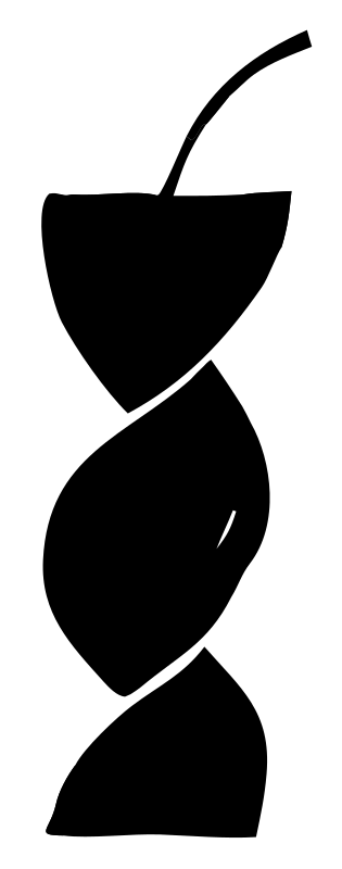 Hand-Drawn Twisted Stack Cherry Mark
