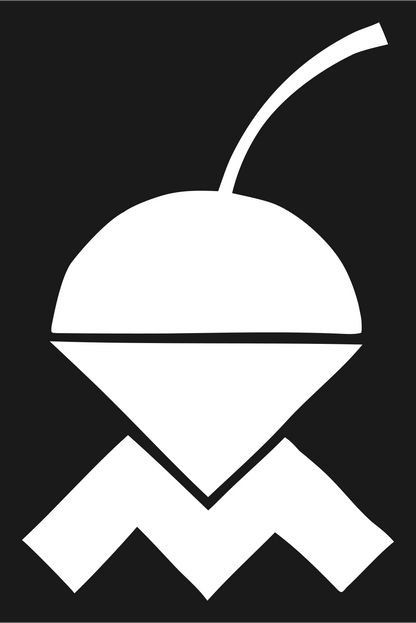 Cherry Zigzag Bold Emblem #1a1a1a/#ffffff