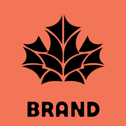 Layered Overlap Maple Leaf Segmented Mark preview