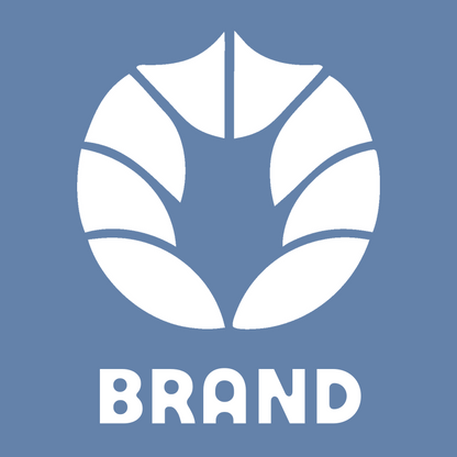 Segmented Circle Maple Leaf Botanical Emblem preview
