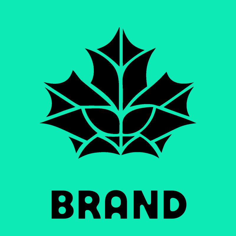 Stained Glass Maple Leaf Split Crest preview
