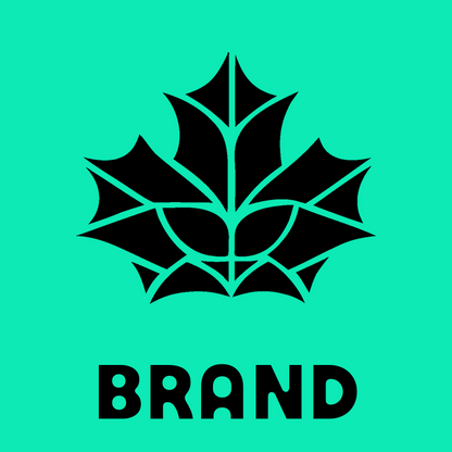 Stained Glass Maple Leaf Split Crest preview