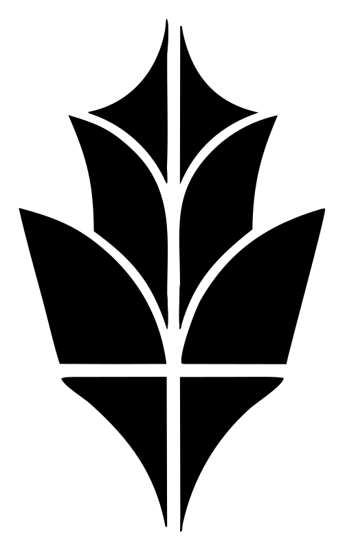 Bold Maple Leaf Botanical Crest