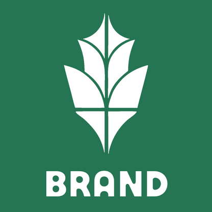 Bold Split-Panel Maple Leaf Botanical Crest preview