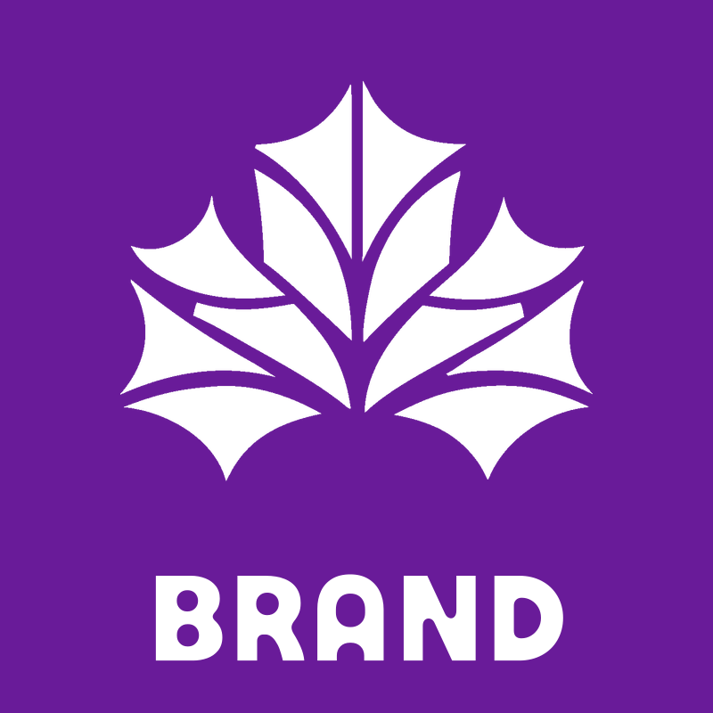 Branching Vein Sectioned Maple Leaf Emblem preview