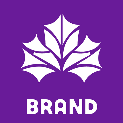 Branching Vein Sectioned Maple Leaf Emblem preview