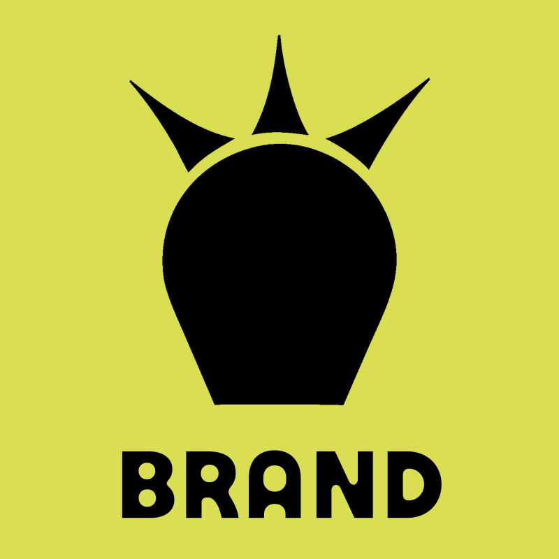 Bold Spiked Barrel Cactus Silhouette Badge preview