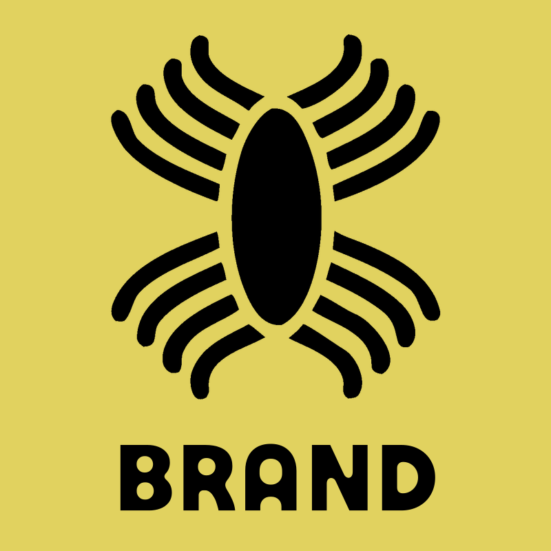 Bold Ribbed Oval Body Insect Crest preview