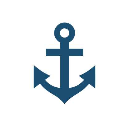 Anchor Symbol Logo #1B4F72