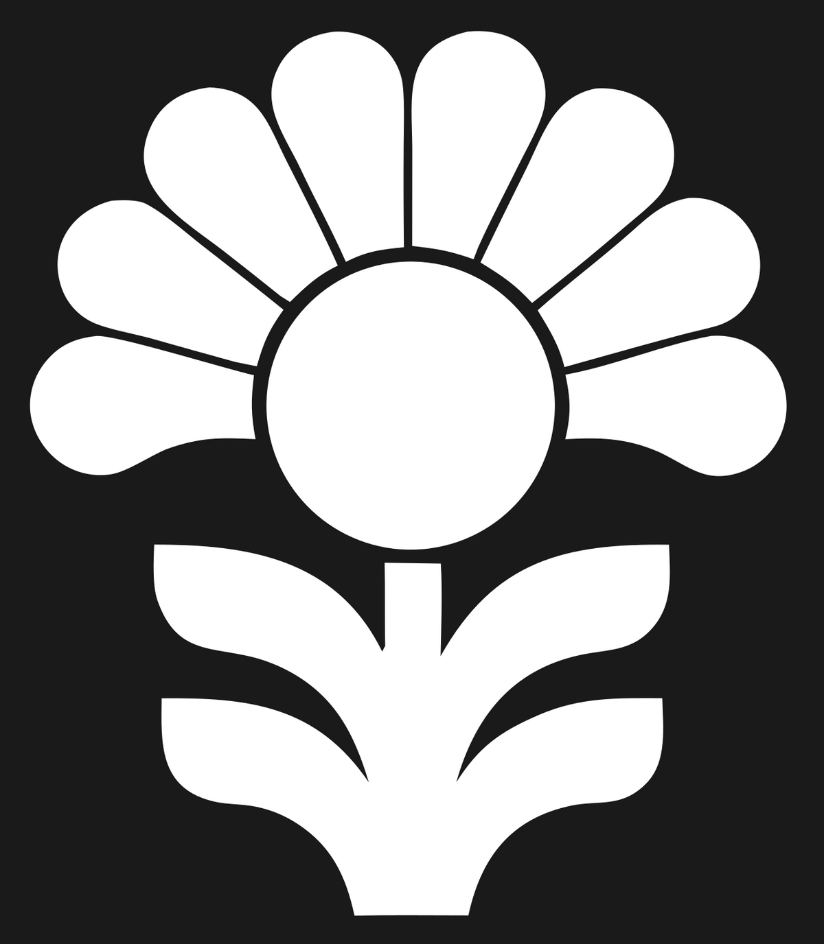 Sunflower Bold Mark #1a1a1a/#ffffff