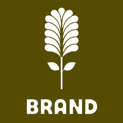 Pictogram Feathered Frond Botanical Emblem preview
