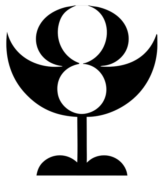Pictogram Crescent Petal Chalice Sunflower Crest