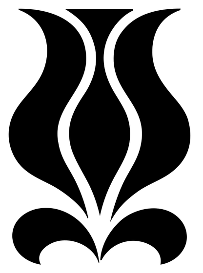 Pictogram Tulip Silhouette Floral Bloom Crest