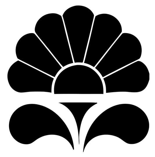 Pictogram Fan Petal Blooming Flower Icon