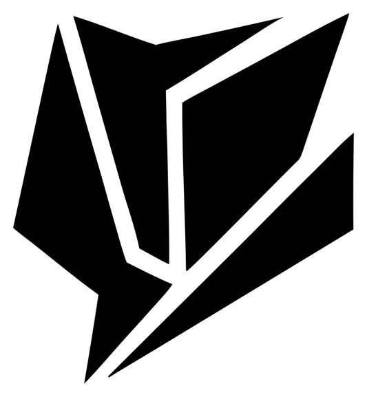 Bold Razor-Cut Tulip Petal Icon