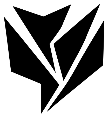 Fractured Angular Tulip Bloom Crest