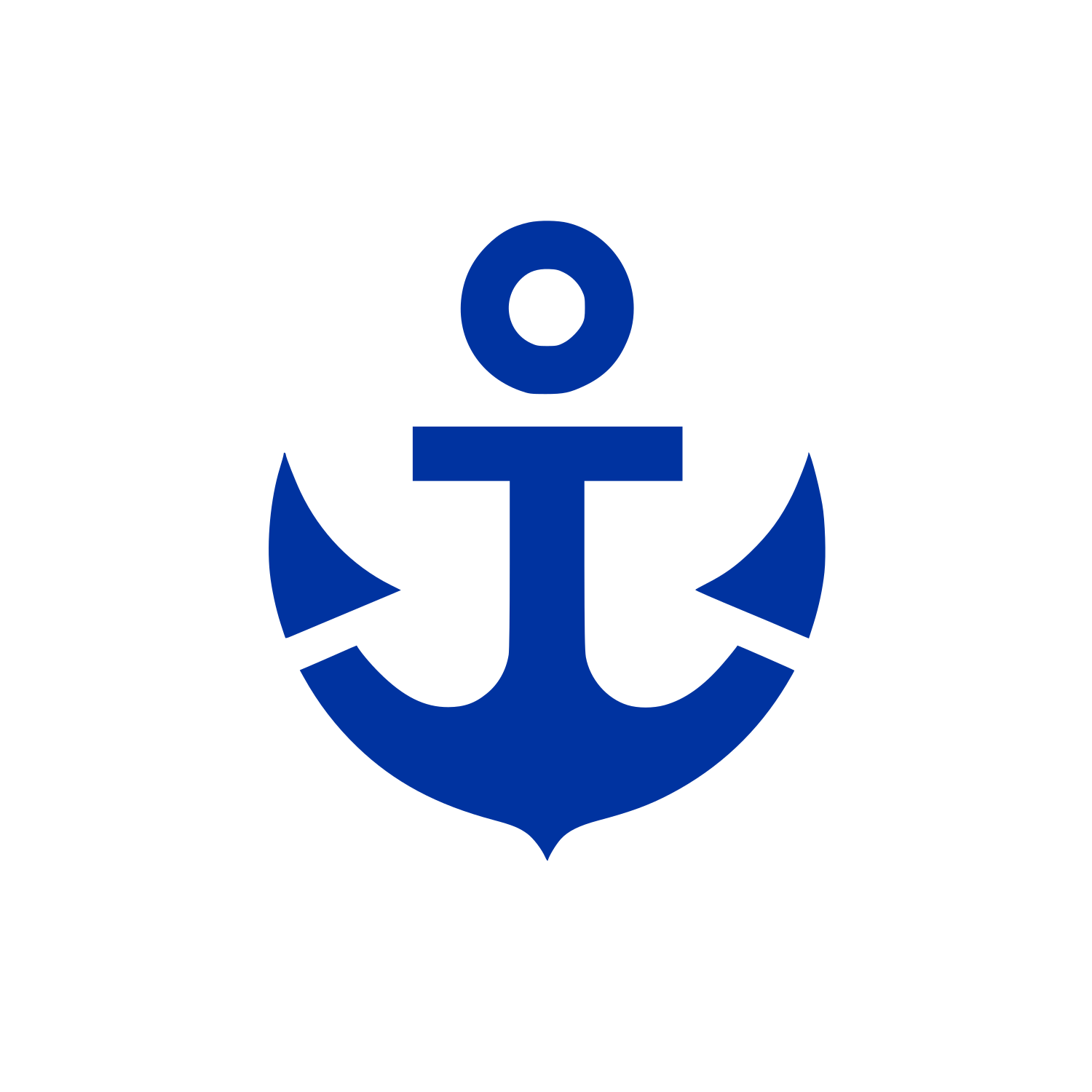 Anchor Design Logo #0033A0