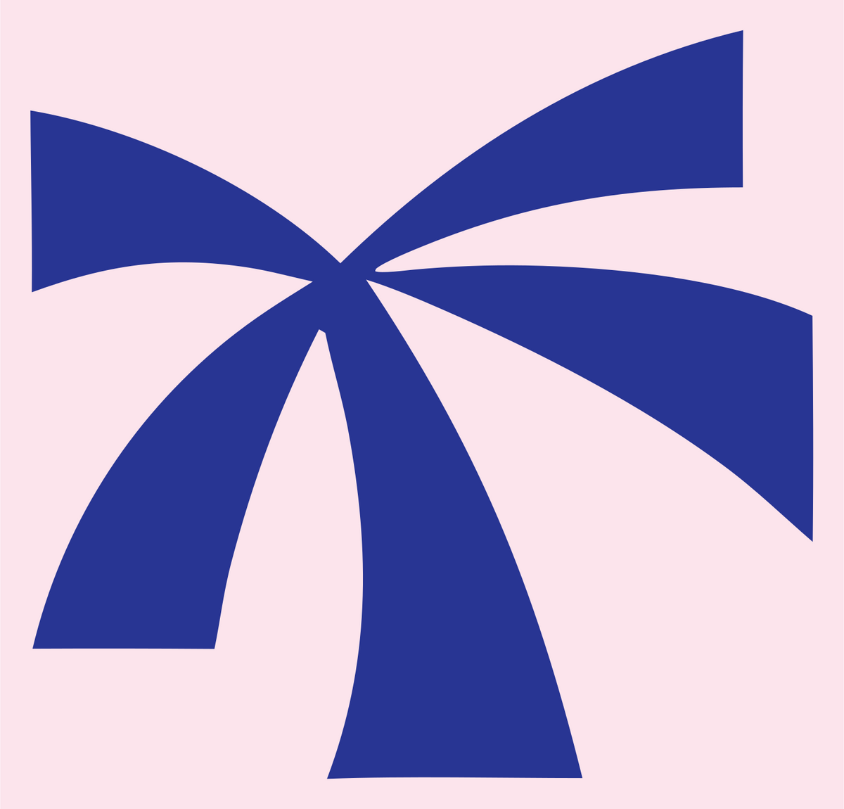Bold Palm Tree Mark #fce4ec/#283593