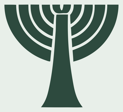 Bold Concentric Signal Wave Palm Icon #e8efe9/#2d4a3e