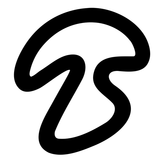 Monoline Flowing Single Mushroom Mark