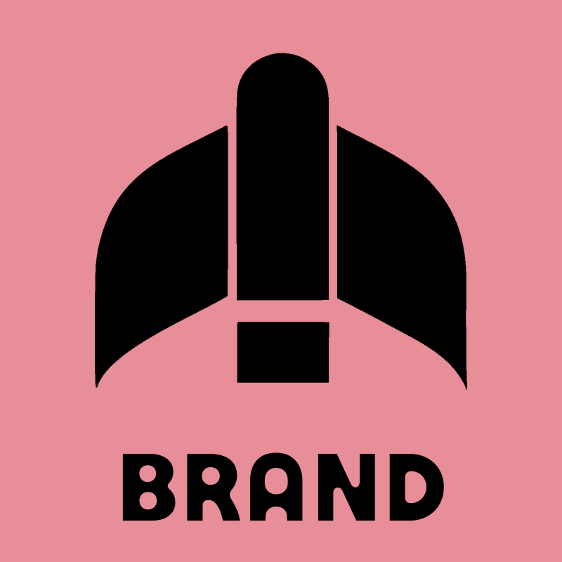 Brutalist Split Wing Jet Fuselage Crest preview